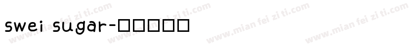 swei sugar字体转换